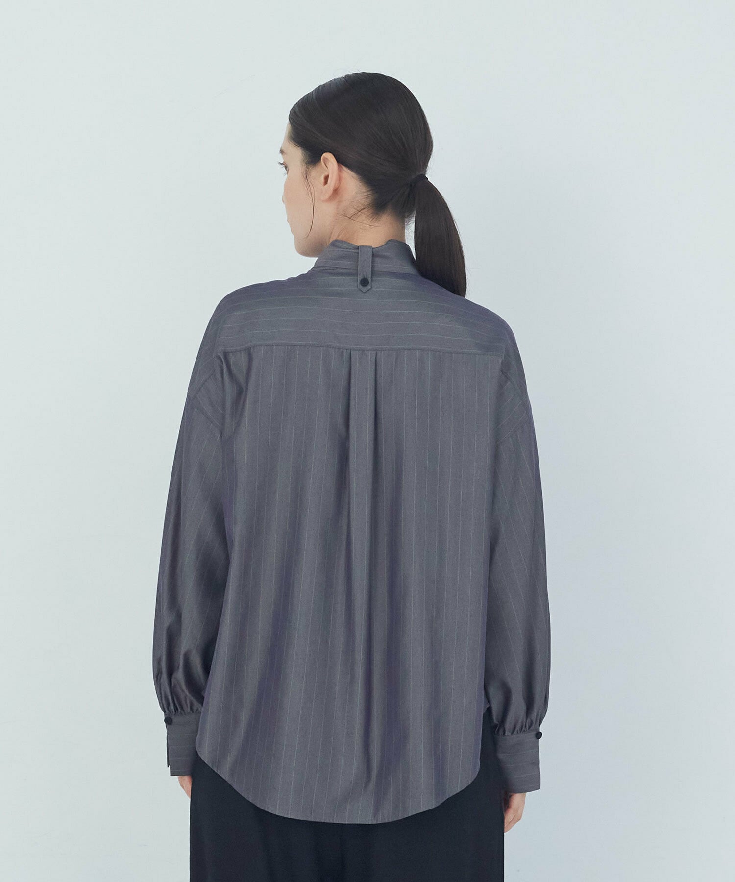 【ADIEU TRISTESSE】ボウタイブラウス 詳細画像 ブラウン 8