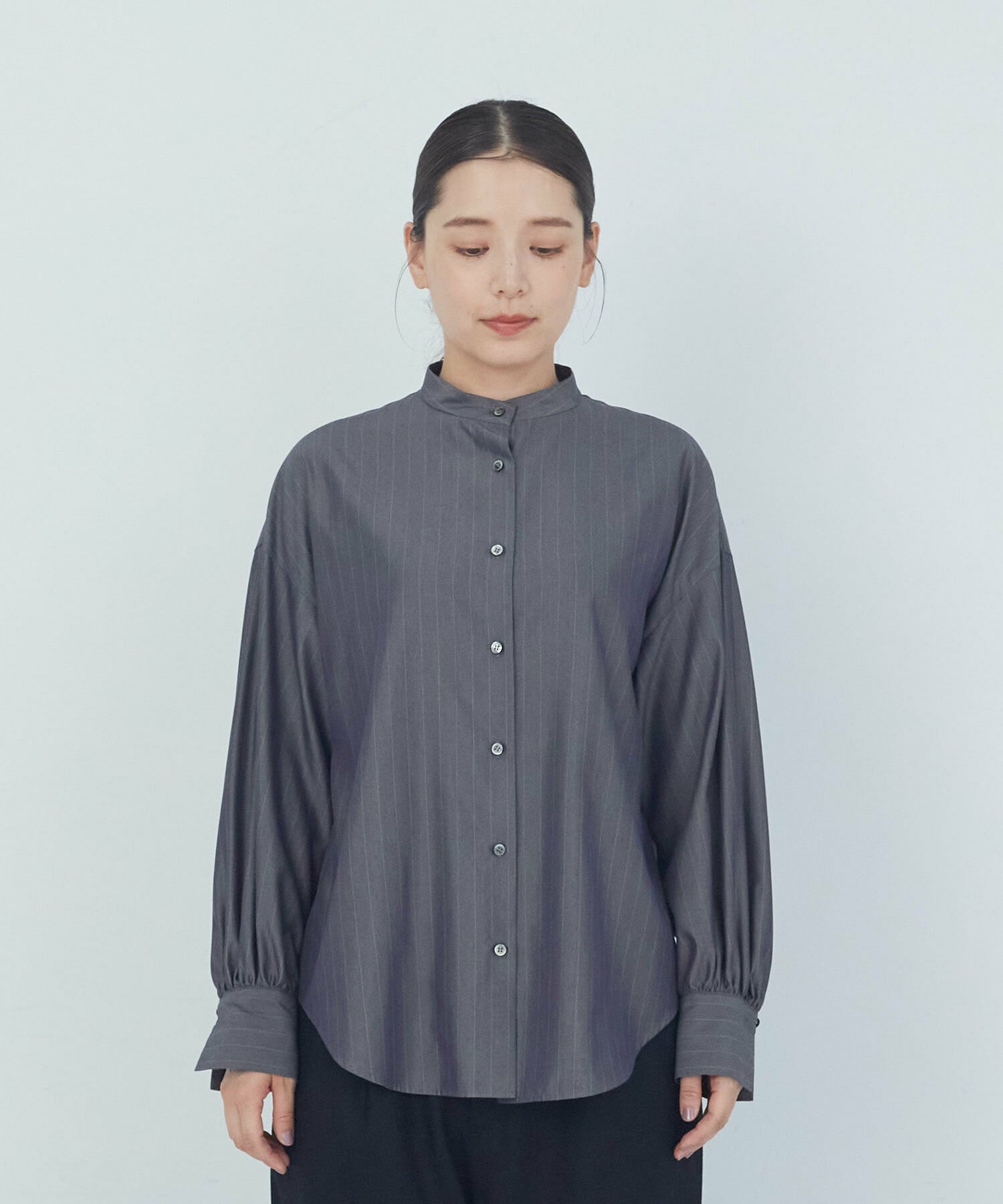 【ADIEU TRISTESSE】ボウタイブラウス 詳細画像 ブラウン 9