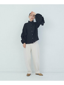 【ADIEU TRISTESSE】｜2BUY10%OFF・3BUY20%OFF｜シルク混フリルブラウス 詳細画像 オフホワイト 1
