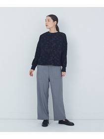 【ADIEU TRISTESSE】カットジャカードブラウス 詳細画像 オフホワイト 1