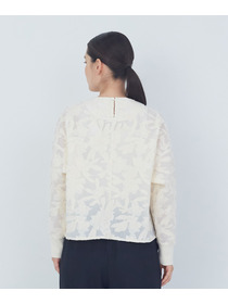 【ADIEU TRISTESSE】カットジャカードブラウス 詳細画像 オフホワイト 12