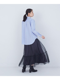 【ADIEU TRISTESSE】袖口ピンタックシャツ 詳細画像 グレー系その他 10