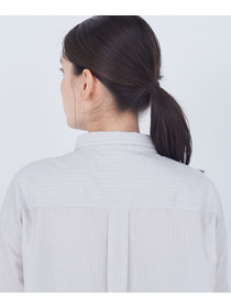 【ADIEU TRISTESSE】袖口ピンタックシャツ 詳細画像 グレー系その他 22