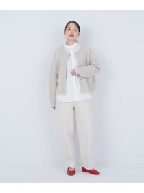 【ADIEU TRISTESSE】袖口ピンタックシャツ 詳細画像 グレー系その他 4