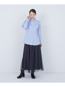 【ADIEU TRISTESSE】袖口ピンタックシャツ 詳細画像 グレー系その他 8