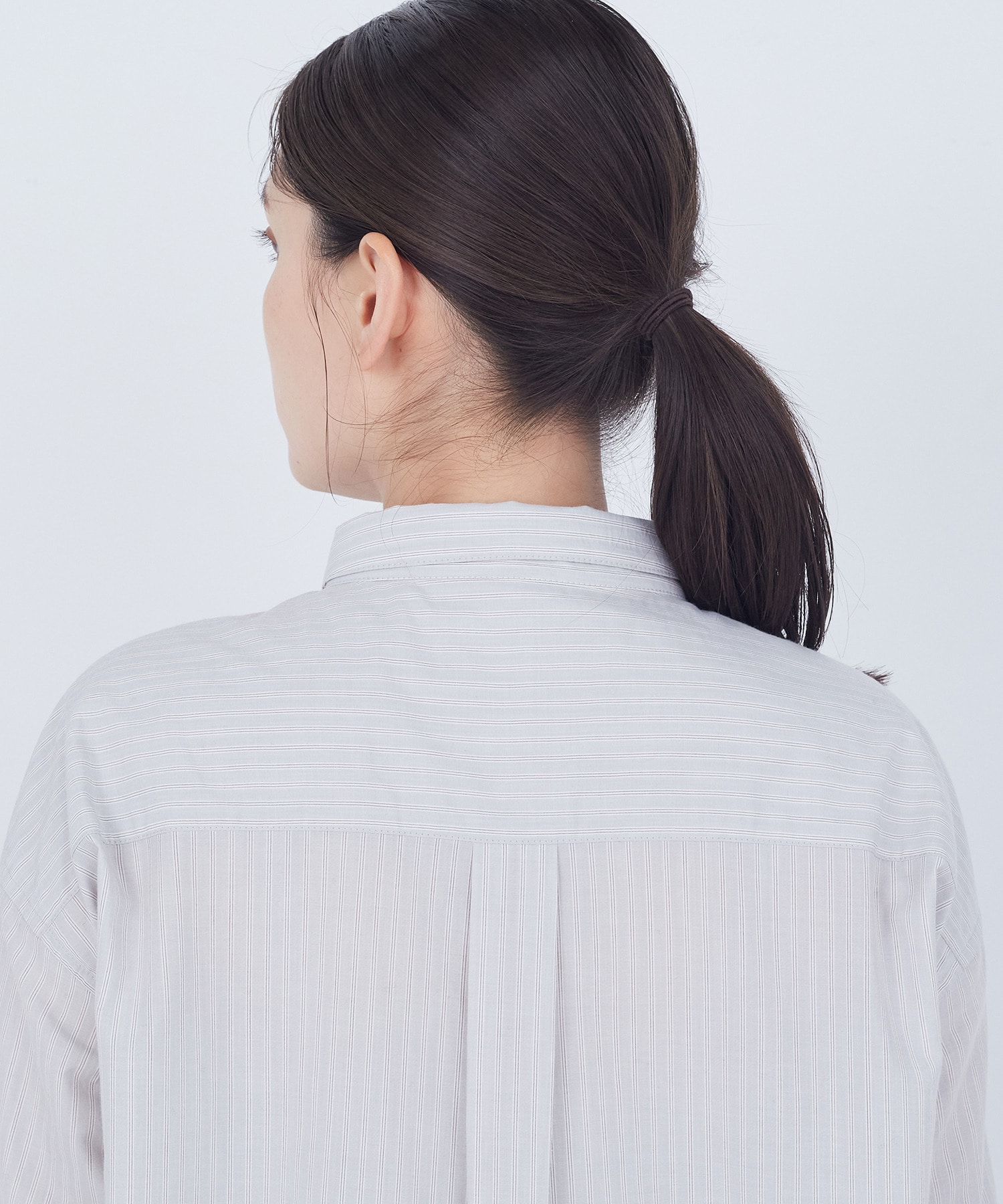 【ADIEU TRISTESSE】袖口ピンタックシャツ 詳細画像 グレー系その他 22