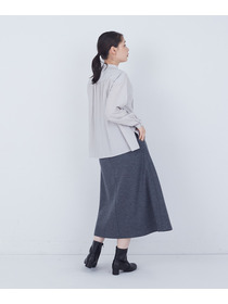 【ADIEU TRISTESSE】【10月お気に入り登録ブランド内4位】レース付きピンタックブラウス 詳細画像 ブルー 10