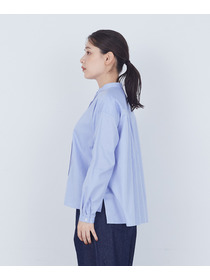 【ADIEU TRISTESSE】【10月お気に入り登録ブランド内4位】レース付きピンタックブラウス 詳細画像 ブルー 22