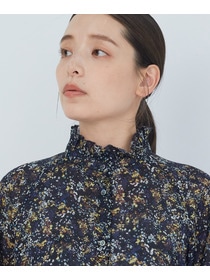 【ADIEU TRISTESSE】｜2BUY10%OFF・3BUY20%OFF｜リバティプリントフリルブラウス 詳細画像 イエロー系その他 14