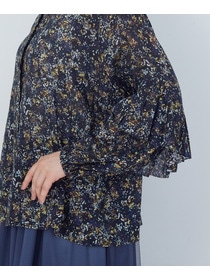 【ADIEU TRISTESSE】｜2BUY10%OFF・3BUY20%OFF｜リバティプリントフリルブラウス 詳細画像 イエロー系その他 16