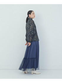 【ADIEU TRISTESSE】｜2BUY10%OFF・3BUY20%OFF｜リバティプリントフリルブラウス 詳細画像 イエロー系その他 9