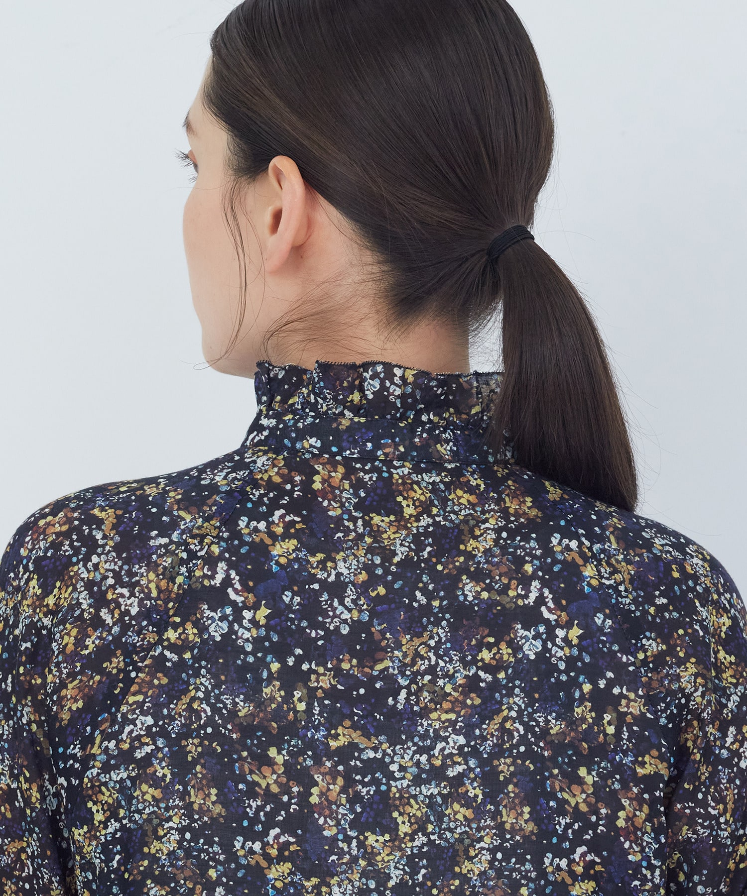 【ADIEU TRISTESSE】｜2BUY10%OFF・3BUY20%OFF｜リバティプリントフリルブラウス 詳細画像 イエロー系その他 15