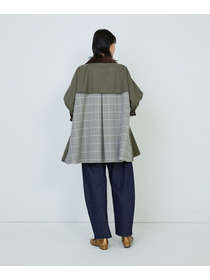 【ADIEU TRISTESSE】｜2BUY10%OFF・3BUY20%OFF｜Aラインハーフコート 詳細画像 ネイビー 10