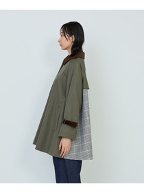 【ADIEU TRISTESSE】｜2BUY10%OFF・3BUY20%OFF｜Aラインハーフコート 詳細画像 ネイビー 13