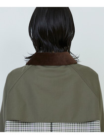 【ADIEU TRISTESSE】｜2BUY10%OFF・3BUY20%OFF｜Aラインハーフコート 詳細画像 ネイビー 16