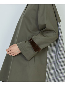 【ADIEU TRISTESSE】｜2BUY10%OFF・3BUY20%OFF｜Aラインハーフコート 詳細画像 ネイビー 18