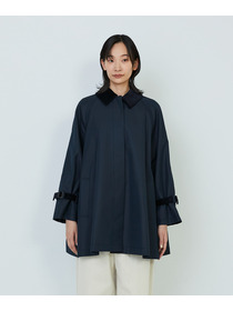 【ADIEU TRISTESSE】｜2BUY10%OFF・3BUY20%OFF｜Aラインハーフコート 詳細画像 ネイビー 5