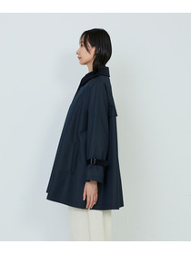 【ADIEU TRISTESSE】｜2BUY10%OFF・3BUY20%OFF｜Aラインハーフコート 詳細画像 ネイビー 6