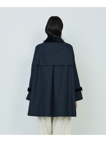 【ADIEU TRISTESSE】｜2BUY10%OFF・3BUY20%OFF｜Aラインハーフコート 詳細画像 ネイビー 7