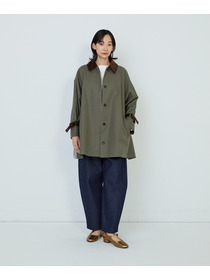 【ADIEU TRISTESSE】｜2BUY10%OFF・3BUY20%OFF｜Aラインハーフコート 詳細画像 ネイビー 8