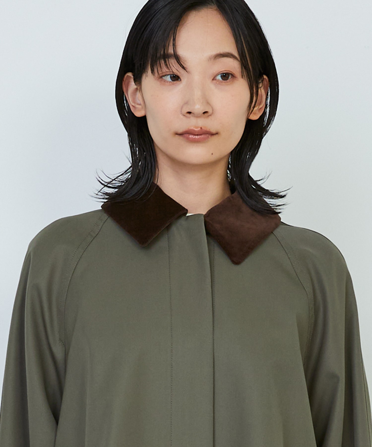 【ADIEU TRISTESSE】｜2BUY10%OFF・3BUY20%OFF｜Aラインハーフコート 詳細画像 ネイビー 15