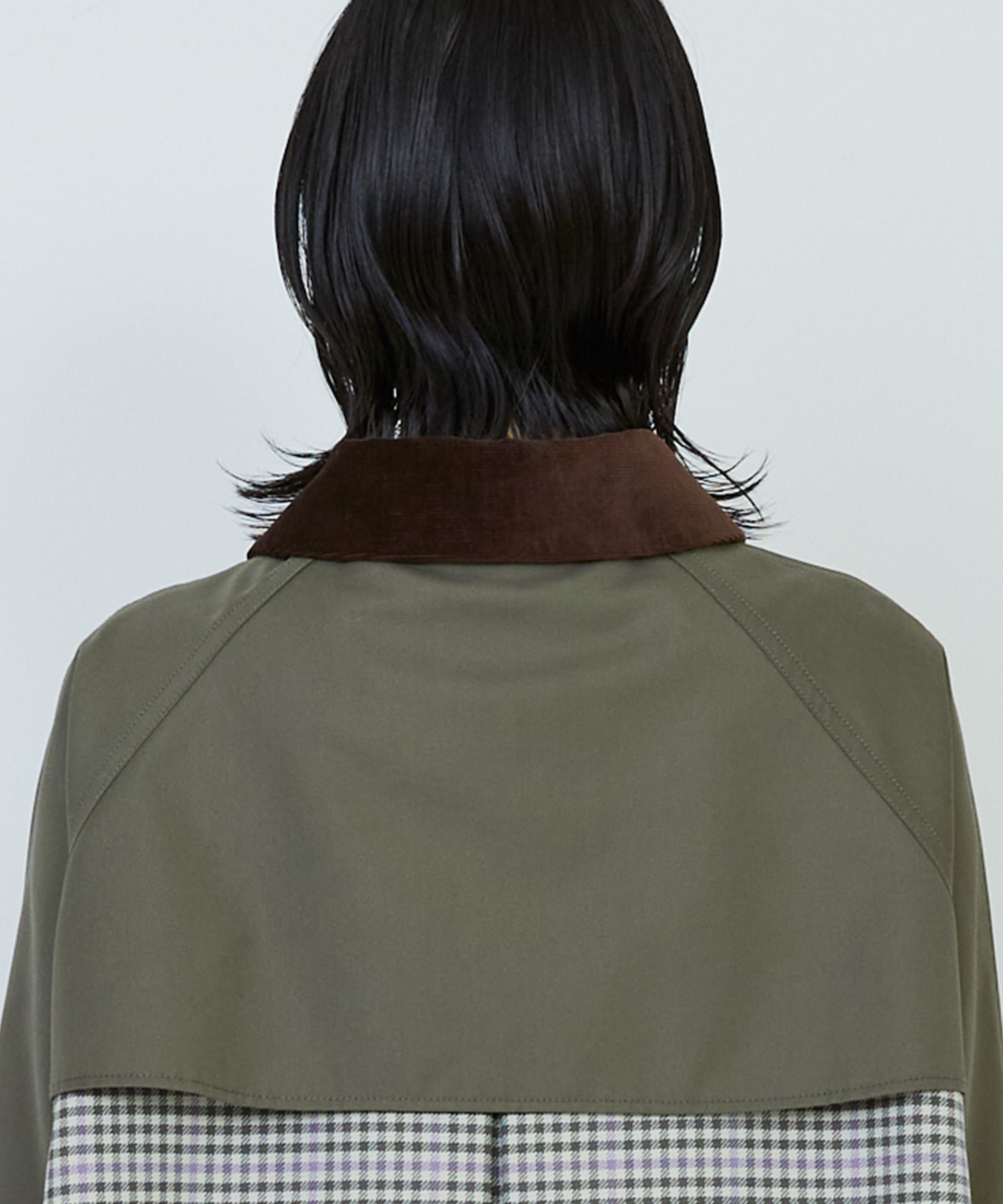 【ADIEU TRISTESSE】｜2BUY10%OFF・3BUY20%OFF｜Aラインハーフコート 詳細画像 ネイビー 16