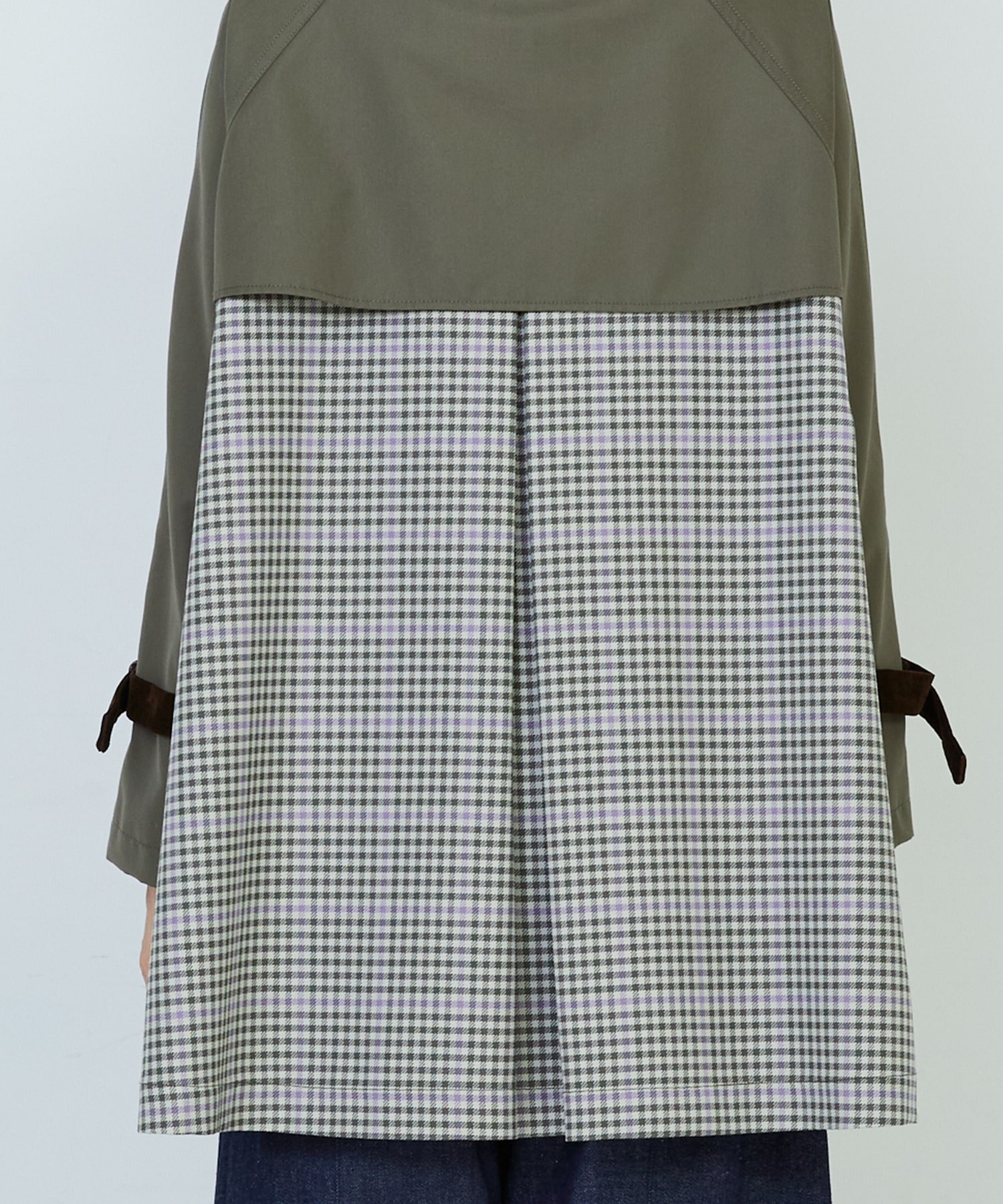 【ADIEU TRISTESSE】｜2BUY10%OFF・3BUY20%OFF｜Aラインハーフコート 詳細画像 ネイビー 19