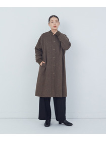 【ADIEU TRISTESSE】【11月ベストセラーブランド内3位】リブ付きハーフコート 詳細画像 ブラック 11