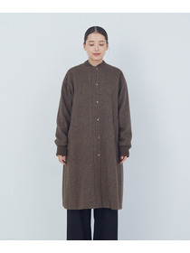 【ADIEU TRISTESSE】【11月ベストセラーブランド内3位】リブ付きハーフコート 詳細画像 ブラック 12