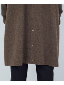 【ADIEU TRISTESSE】【11月ベストセラーブランド内3位】リブ付きハーフコート 詳細画像 ブラック 20