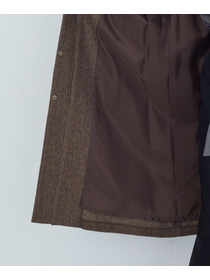 【ADIEU TRISTESSE】【11月ベストセラーブランド内3位】リブ付きハーフコート 詳細画像 ブラック 23