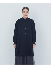 【ADIEU TRISTESSE】【11月ベストセラーブランド内3位】リブ付きハーフコート 詳細画像 ブラック 5