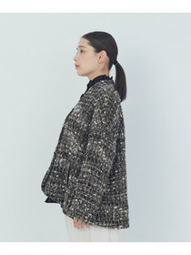 【ADIEU TRISTESSE】｜2BUY10%OFF・3BUY20%OFF｜Vネックハーフコート 詳細画像 チャコールグレー 13