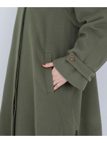 【ADIEU TRISTESSE】ウールビーバーハーフコート 詳細画像 ブラック 19