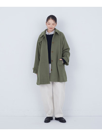 【ADIEU TRISTESSE】ウールビーバーハーフコート 詳細画像 ブラック 8