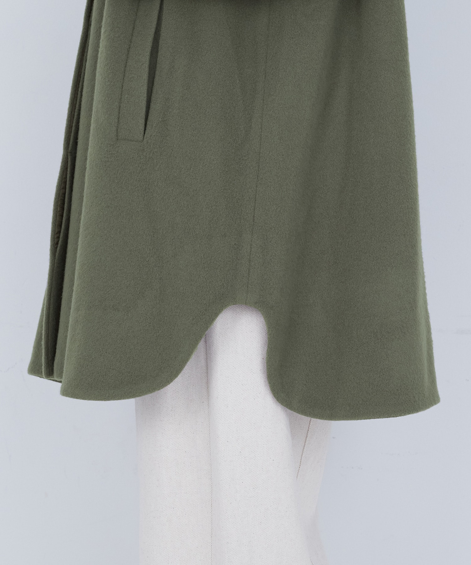 【ADIEU TRISTESSE】ウールビーバーハーフコート 詳細画像 ブラック 20