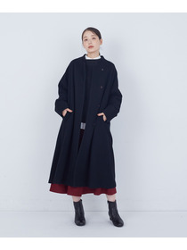 【ADIEU TRISTESSE】｜2BUY10%OFF・3BUY20%OFF｜【11月ベストセラーブランド内1位】ウールビーバーロングコート 詳細画像 ブラック 9