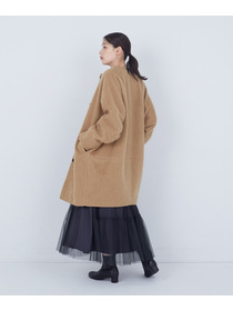 【ADIEU TRISTESSE】｜2BUY10%OFF・3BUY20%OFF｜ノーカラーコート 詳細画像 ブラックミックス 11