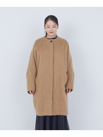 【ADIEU TRISTESSE】｜2BUY10%OFF・3BUY20%OFF｜ノーカラーコート 詳細画像 ブラックミックス 12