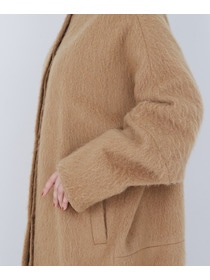 【ADIEU TRISTESSE】｜2BUY10%OFF・3BUY20%OFF｜ノーカラーコート 詳細画像 ブラックミックス 18