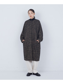 【ADIEU TRISTESSE】｜2BUY10%OFF・3BUY20%OFF｜ノーカラーコート 詳細画像 ブラックミックス 3