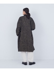 【ADIEU TRISTESSE】｜2BUY10%OFF・3BUY20%OFF｜ノーカラーコート 詳細画像 ブラックミックス 4