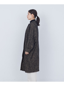 【ADIEU TRISTESSE】｜2BUY10%OFF・3BUY20%OFF｜ノーカラーコート 詳細画像 ブラックミックス 6