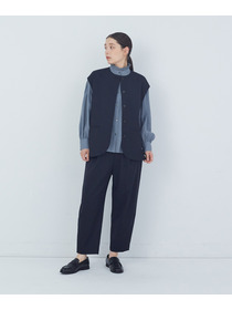 【ADIEU TRISTESSE】｜2BUY10%OFF・3BUY20%OFF｜ギャバジンパンツ 詳細画像 ネイビー 11