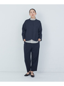 【ADIEU TRISTESSE】｜2BUY10%OFF・3BUY20%OFF｜ギャバジンパンツ 詳細画像 ネイビー 4