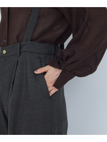 【ADIEU TRISTESSE】｜2BUY10%OFF・3BUY20%OFF｜サスペンダー付きパンツ 詳細画像 ブラック 15