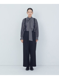 【ADIEU TRISTESSE】｜2BUY10%OFF・3BUY20%OFF｜サスペンダー付きパンツ 詳細画像 ブラック 5