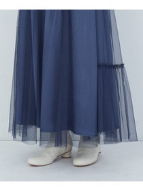 【ADIEU TRISTESSE】｜2BUY10%OFF・3BUY20%OFF｜ポリエステルチュールスカート 詳細画像 ブルー 17