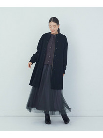 【ADIEU TRISTESSE】｜2BUY10%OFF・3BUY20%OFF｜ポリエステルチュールスカート 詳細画像 ブルー 4
