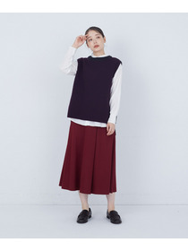 【ADIEU TRISTESSE】｜2BUY10%OFF・3BUY20%OFF｜◆ウールミルドスカート 詳細画像 チェック 4